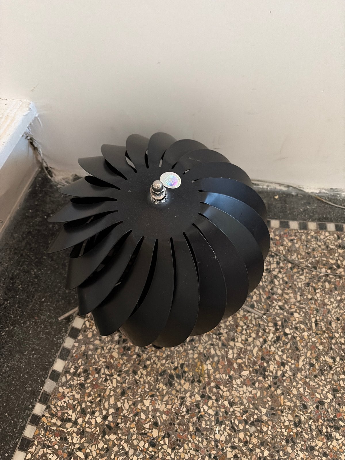 Zwarte dakventilator/afzuiger - Zo goed als nieuw, Ophalen of Verzenden, Zo goed als nieuw, Ventilator en Afzuiger