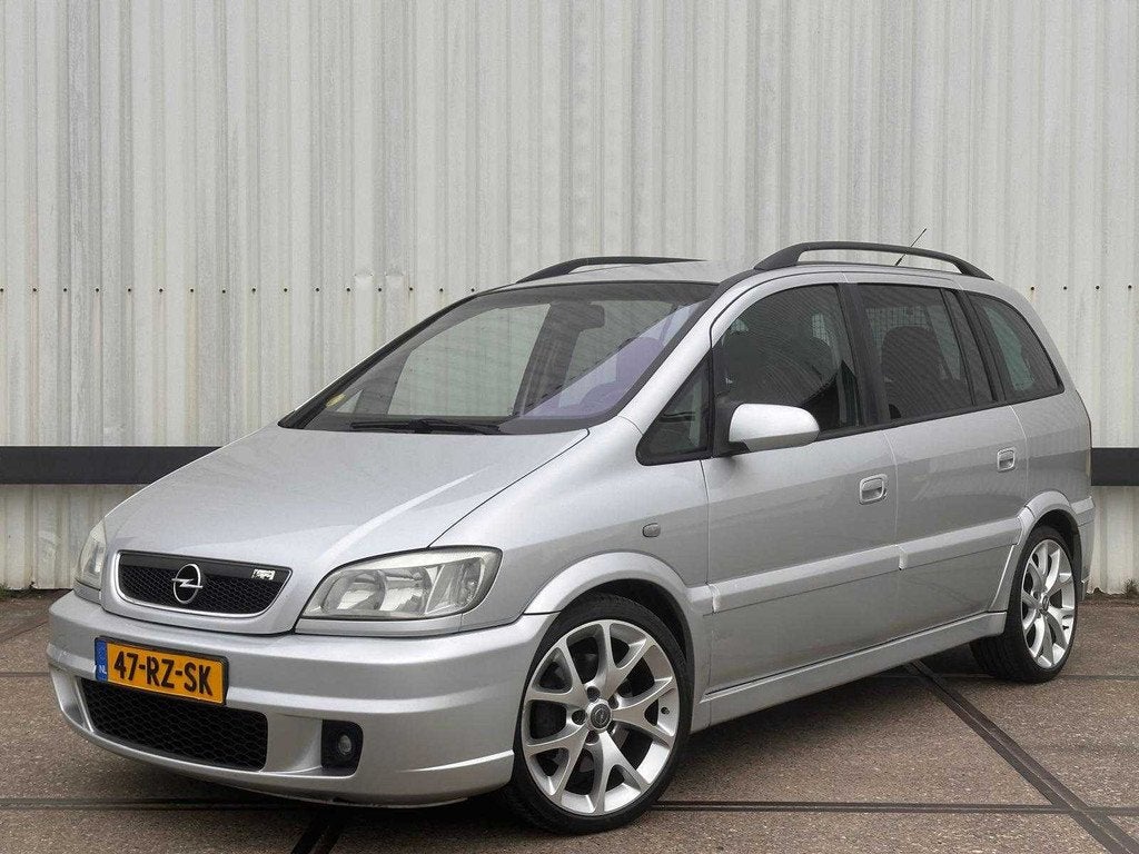 Opel Zafira 2.0 16V OPC, 47-RZ-SK, Voorwielaandrijving, 1998 cc, 7 stoelen, 10 km/l