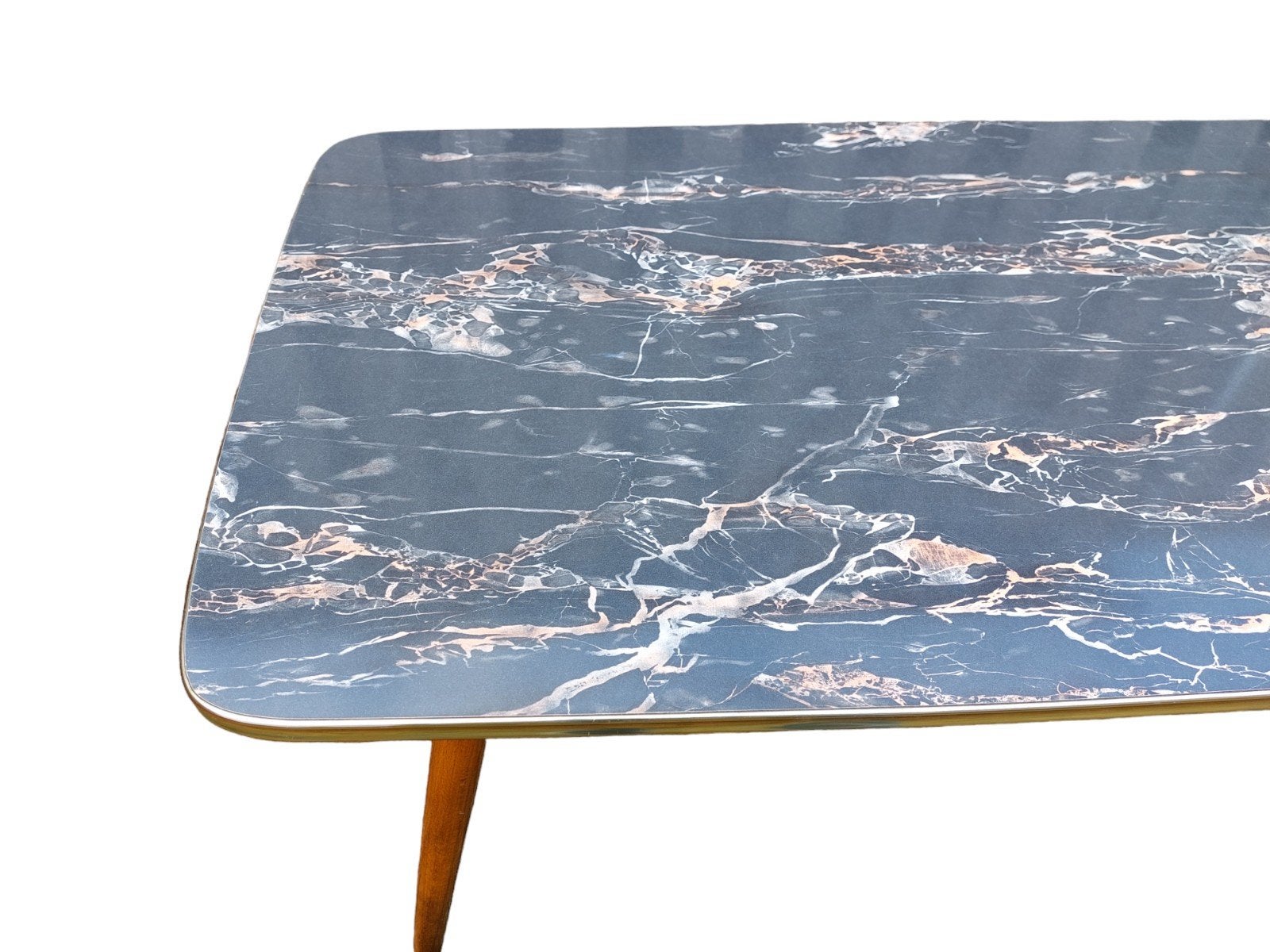 Vintage formica tafel, bijzettafel, koffietafel, Ophalen
