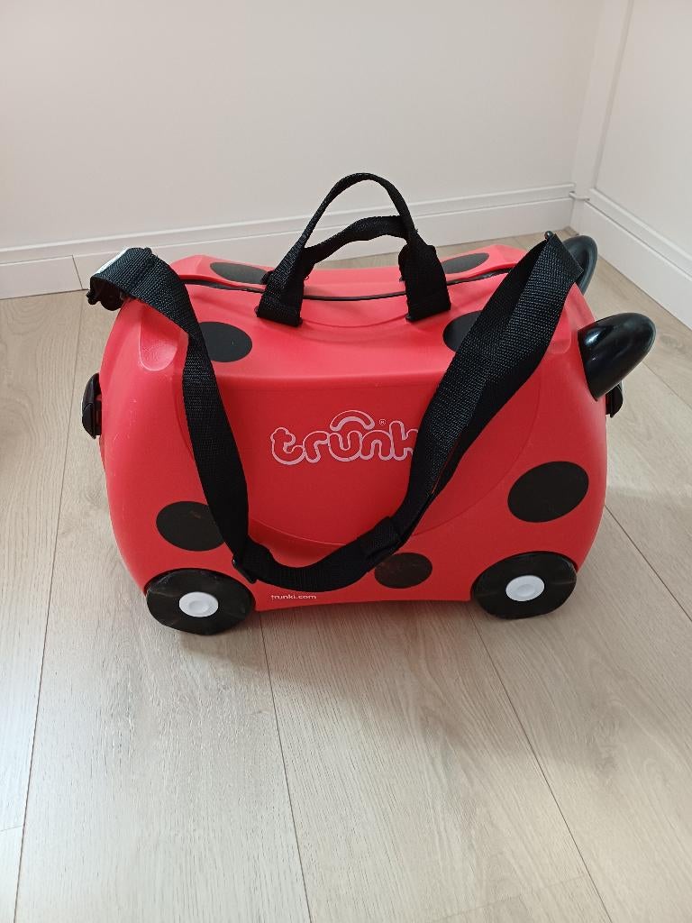 Kinderkoffer trunki, Sieraden, Tassen en Uiterlijk, Koffers, Ophalen, Gebruikt, Hard kunststof, Minder dan 50 cm