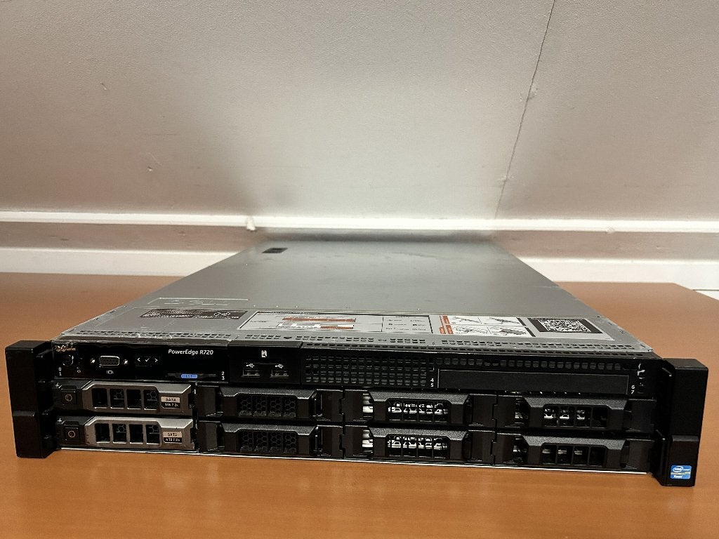 Dell Poweredge R720 2x Intel Xeon E-2630L V2 2.00GHz, Computers en Software, Servers, Ophalen, 5 TB, Hot swappable onderdelen