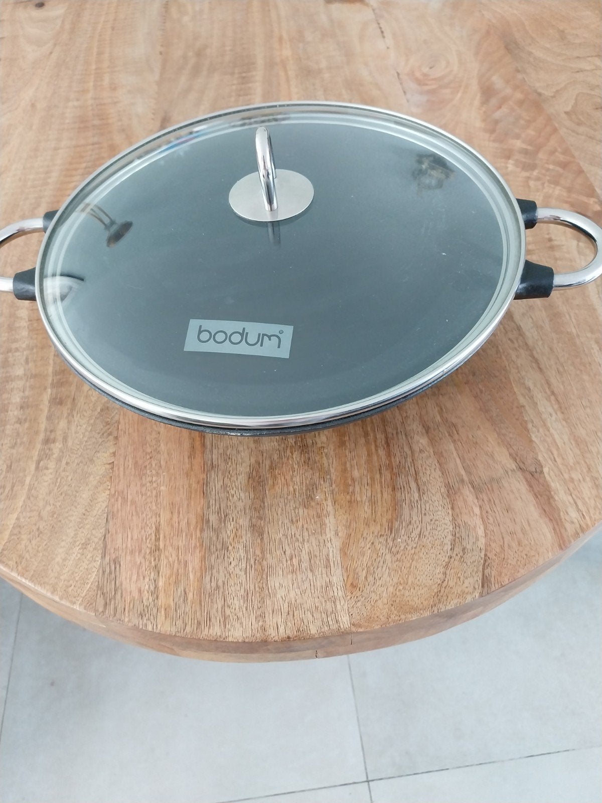Bodum Wokpan met Deksel -  nieuw nog nooit gebruikt, Huis en Inrichting, Keuken | Potten en Pannen, Ophalen, Overige materialen