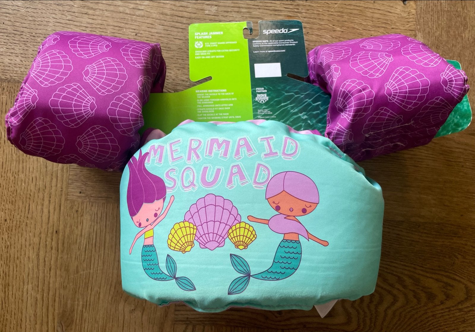 Speedo Mermaid Squad Zwemvest - One Size, Jongetje of Meisje, One size, Ophalen of Verzenden, Zo goed als nieuw