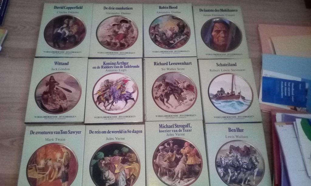 Lekturama Wereldberoemde jeugdboeken voor jongeren en volwas, Boeken, Ophalen, Gelezen, Diverse auteurs