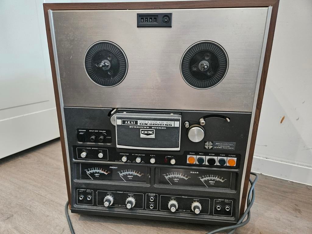 AKAI GX-280D-SS / GX 280 D-SS quadrafonische bandrecorder, Audio, Tv en Foto, Bandrecorders, Ophalen of Verzenden, Bandrecorder