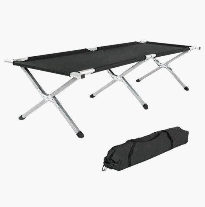 Opvouwbaar veldbed / stretcher - Ideaal voor kamperen, Ophalen of Verzenden, Zo goed als nieuw