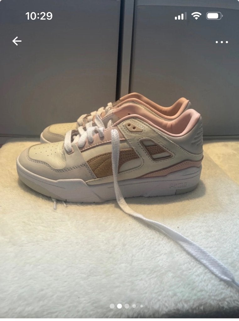 Puma sneakers dames wit met zomerse kleuren! 39, Puma, Wit, Nieuw, Ophalen of Verzenden