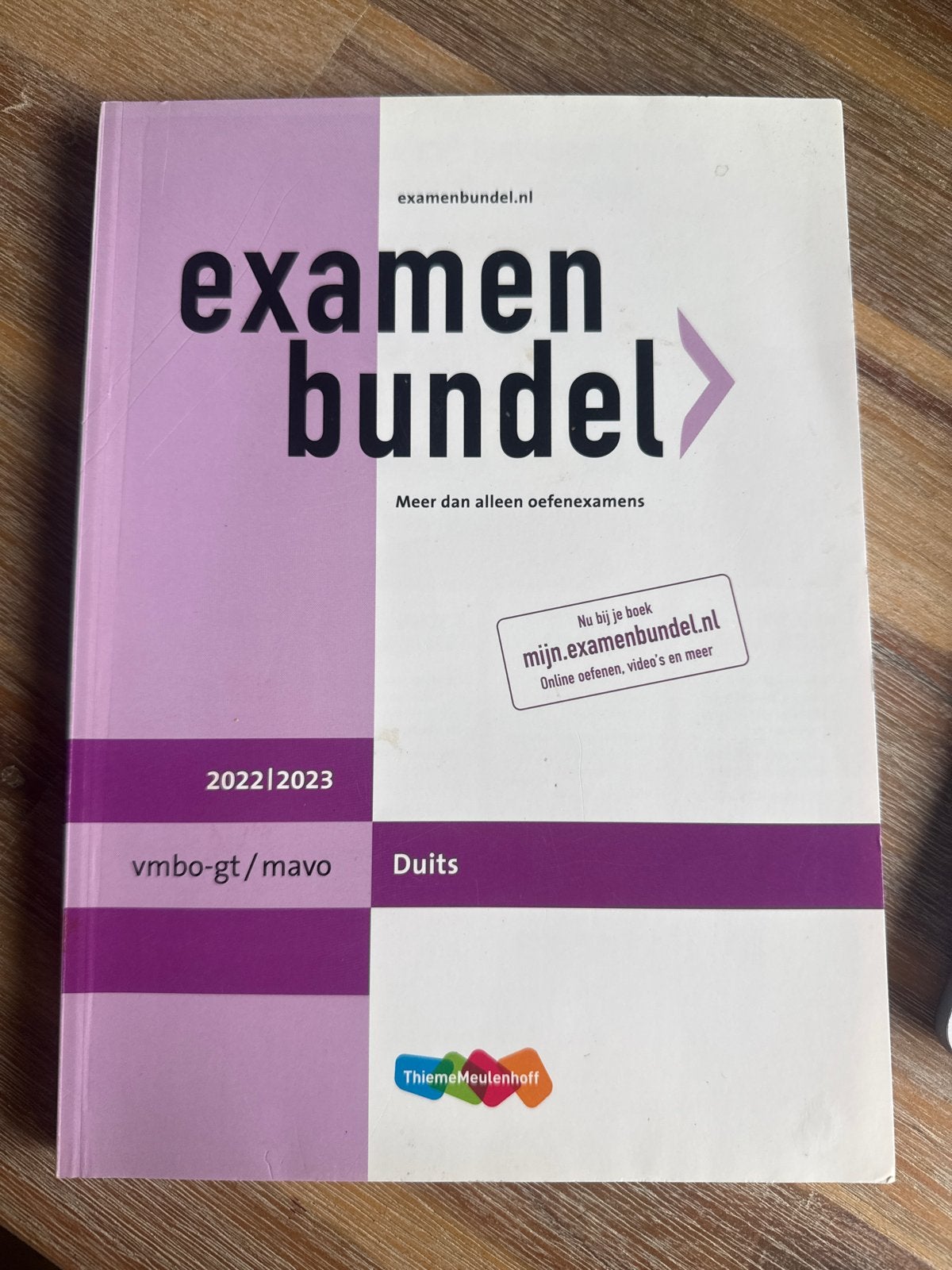 Examenbundel Duits VMBO-GT/MAVO 2022/2023, Boeken, Schoolboeken, Ophalen, Zo goed als nieuw, VMBO, Duits