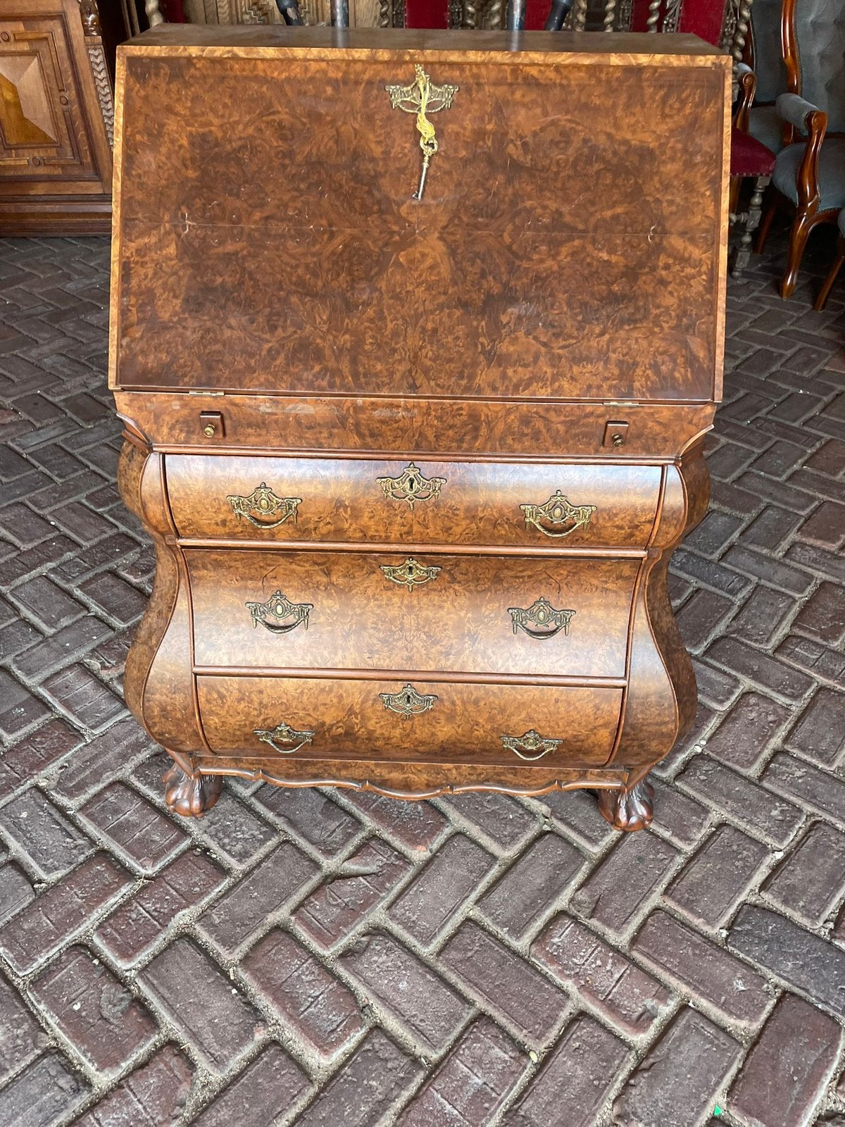 Barok secretaire, Ophalen, Zo goed als nieuw