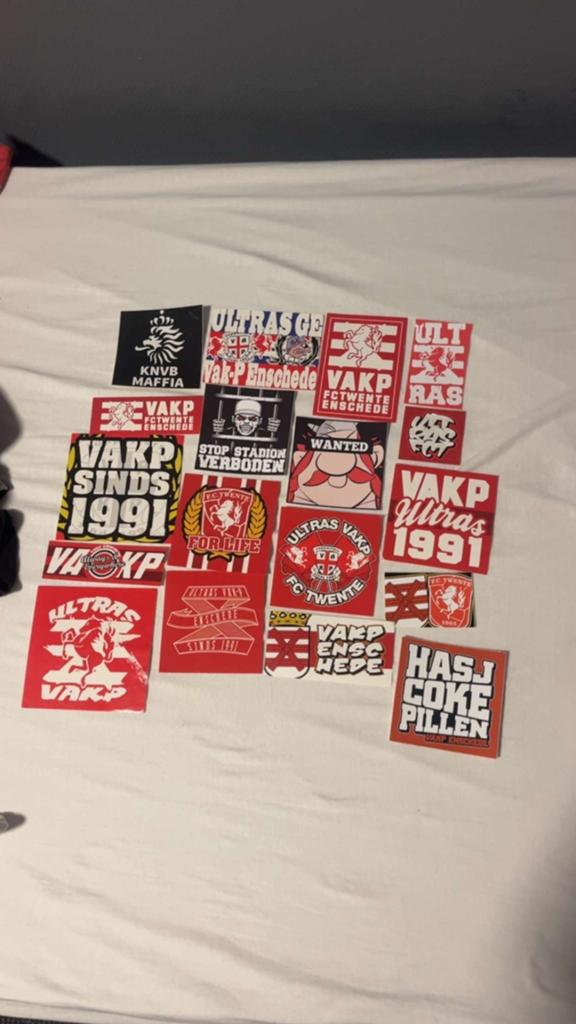 Vakp stickers, Ophalen of Verzenden, Winkel, Super of Benzinepomp, Zegels, Bonnen of Punten