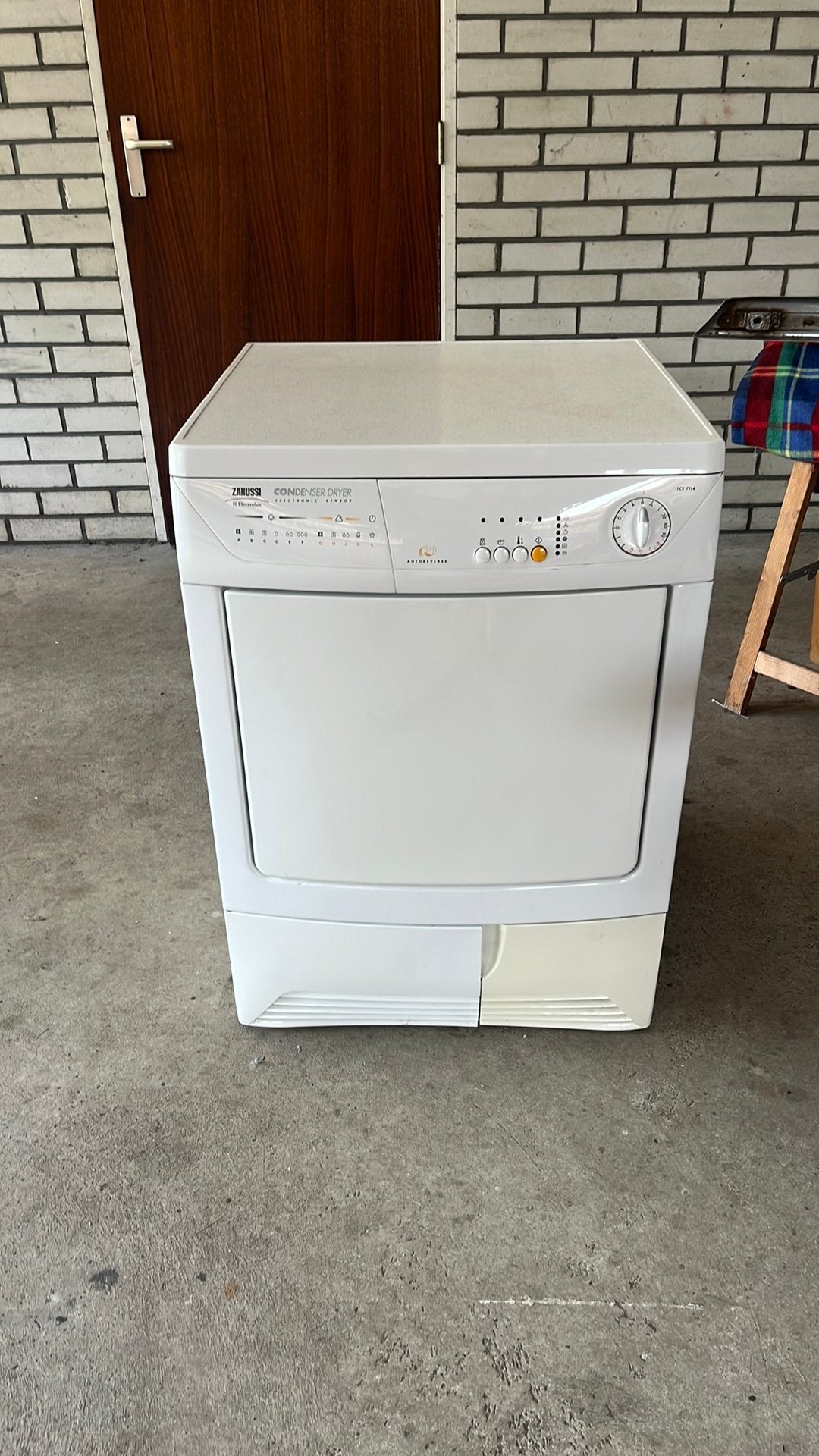 Zanussi TCE7114, Ophalen, Gebruikt, 4 tot 6 kg, Voorlader