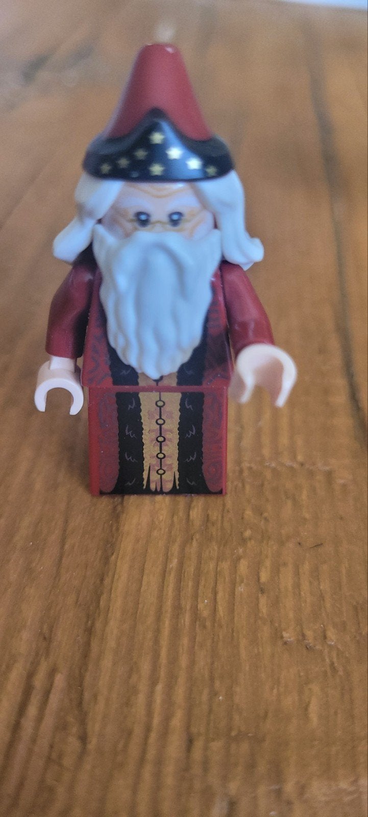 Lego Harry Potter Dumbledore minifiguur, Ophalen of Verzenden, Zo goed als nieuw