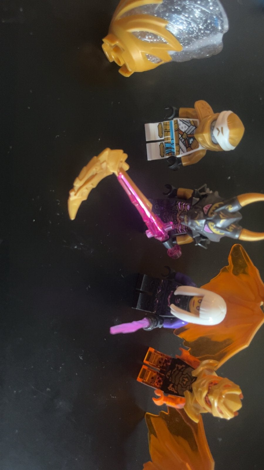 Lego Ninjago Gouden Ninja Minifiguren en Accessoires, Ophalen, Gebruikt, Overige merken