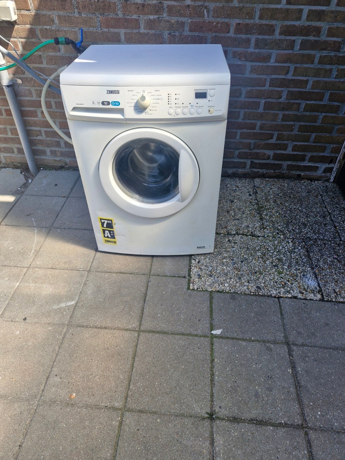 ZANUSSI wasmachine, Witgoed en Apparatuur, Gebruikt, Ophalen of Verzenden, Voorlader, 85 tot 90 cm