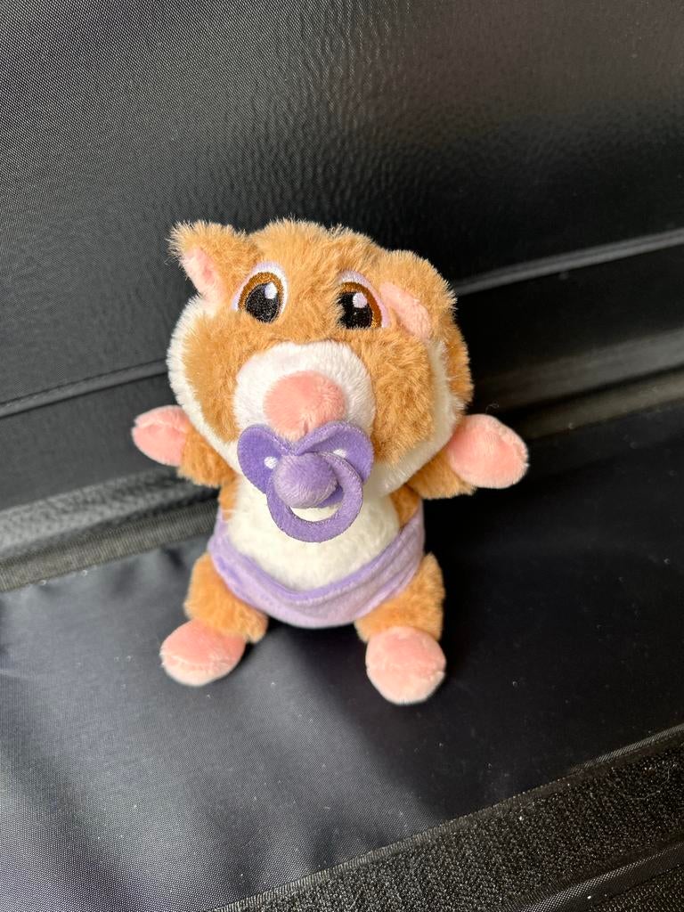 Mini baby hamster knuffel Albert Heijn met speen, Albert Heijn, Hamster, Ophalen of Verzenden, Zo goed als nieuw