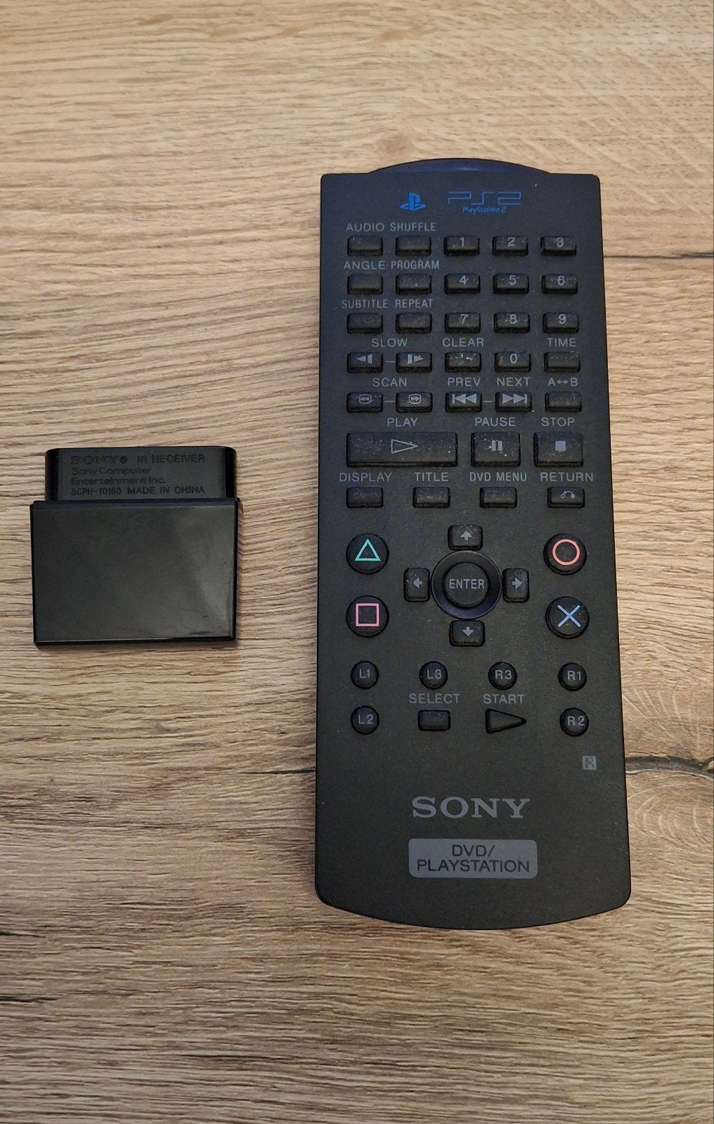 PlayStation 2 Afstandsbediening met Ontvanger, Ophalen of Verzenden, Gebruikt