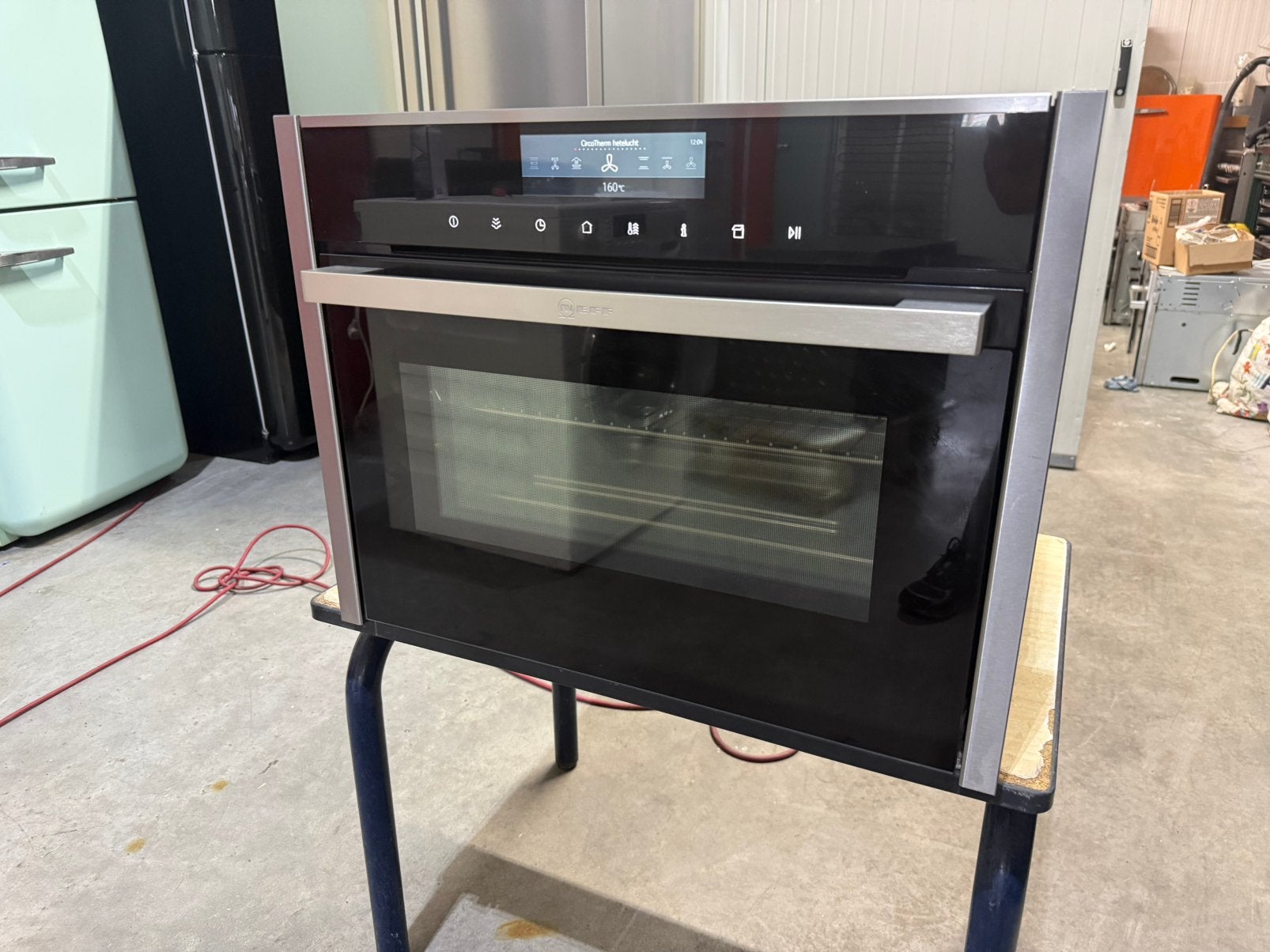 NEFF N90 FullSteam Combi-stoomoven – C18FT48N1/43, Witgoed en Apparatuur, Bella, Ophalen of Verzenden, Zo goed als nieuw, Oven met grill