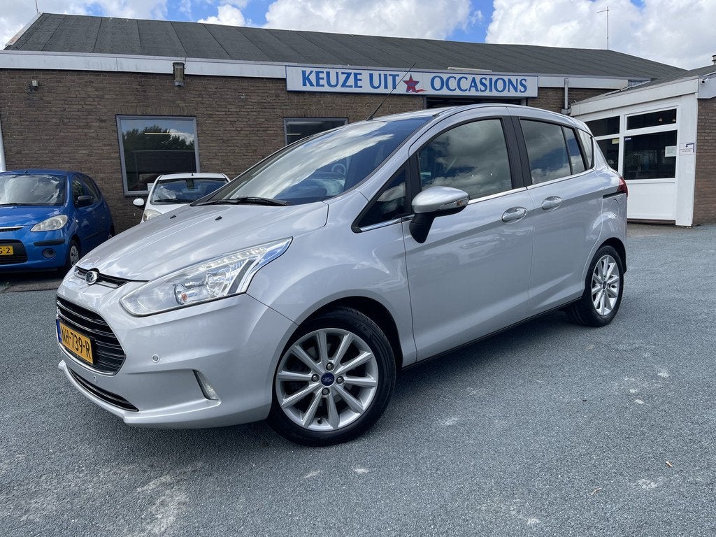 Ford B-MAX 1.0 EcoBoost Titanium 40093km met NAP (bj 2017), Voorwielaandrijving, Gebruikt, Origineel Nederlands, Bedrijf