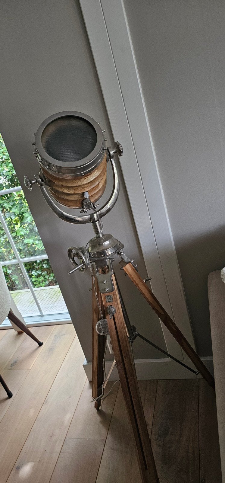 stoere riviera maison schemerlamp, Ophalen of Verzenden, Zo goed als nieuw, Minder dan 100 cm