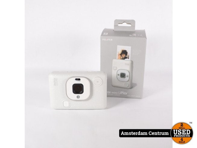 Fujifilm Instax mini LiPlay - ZGAN, Audio, Tv en Foto, Fotocamera's Digitaal, Fujifilm, Zo goed als nieuw, Support@fujifilm.com