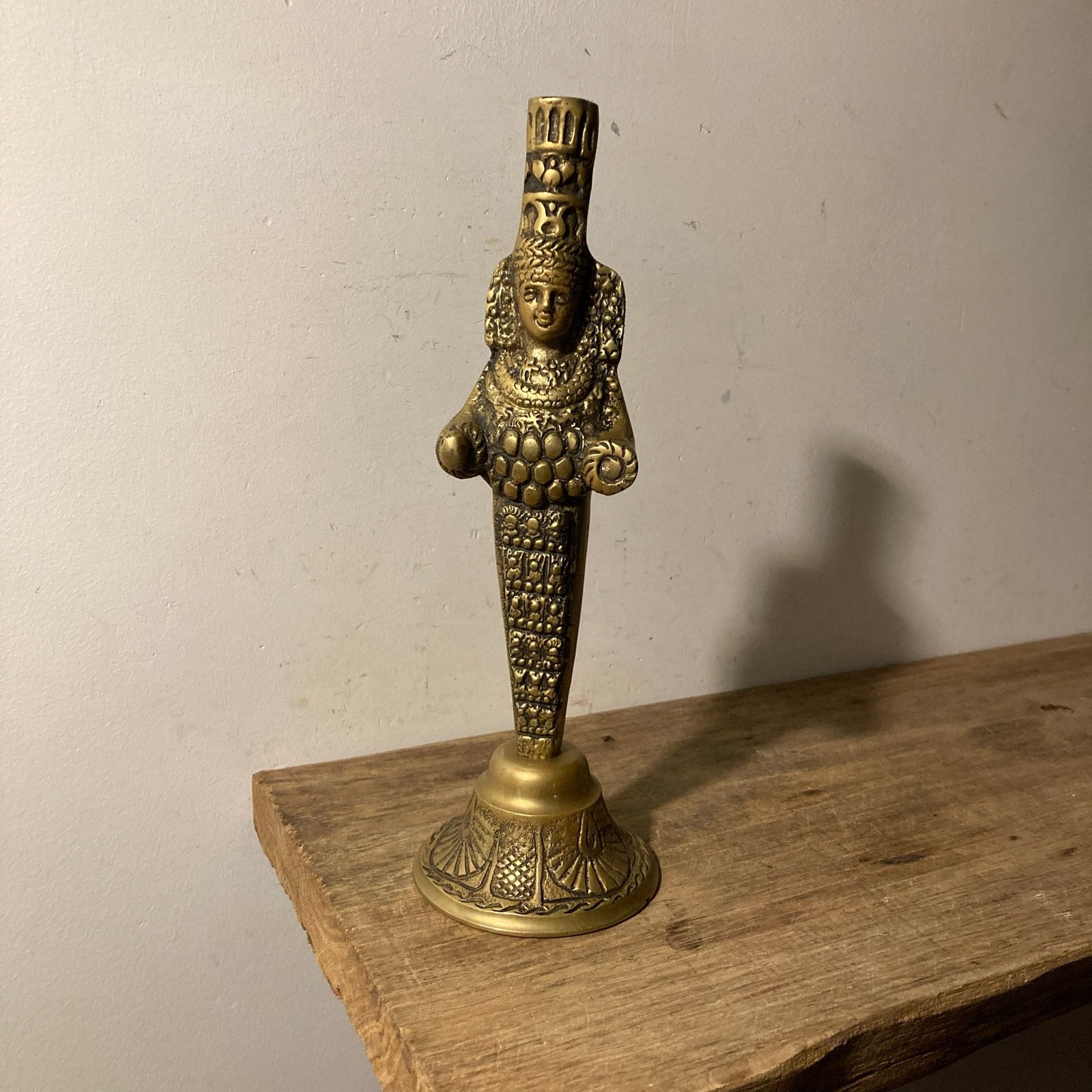 Messing Beeldje Godin Artemis van Efeze - 24 cm, Ophalen of Verzenden