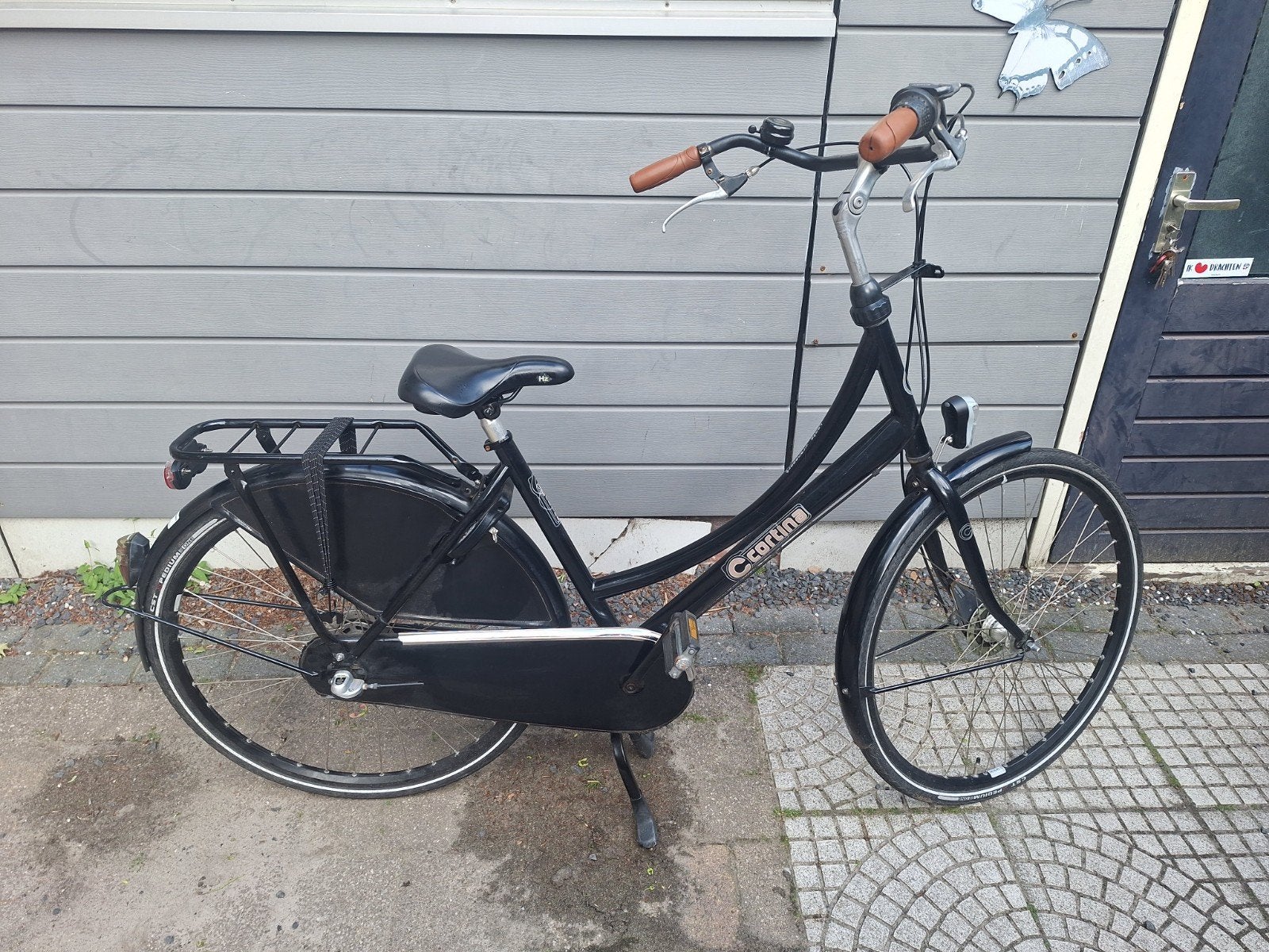 Cortina damesfiets 28 inch, 56 cm of meer, Ophalen, Zo goed als nieuw, Versnellingen