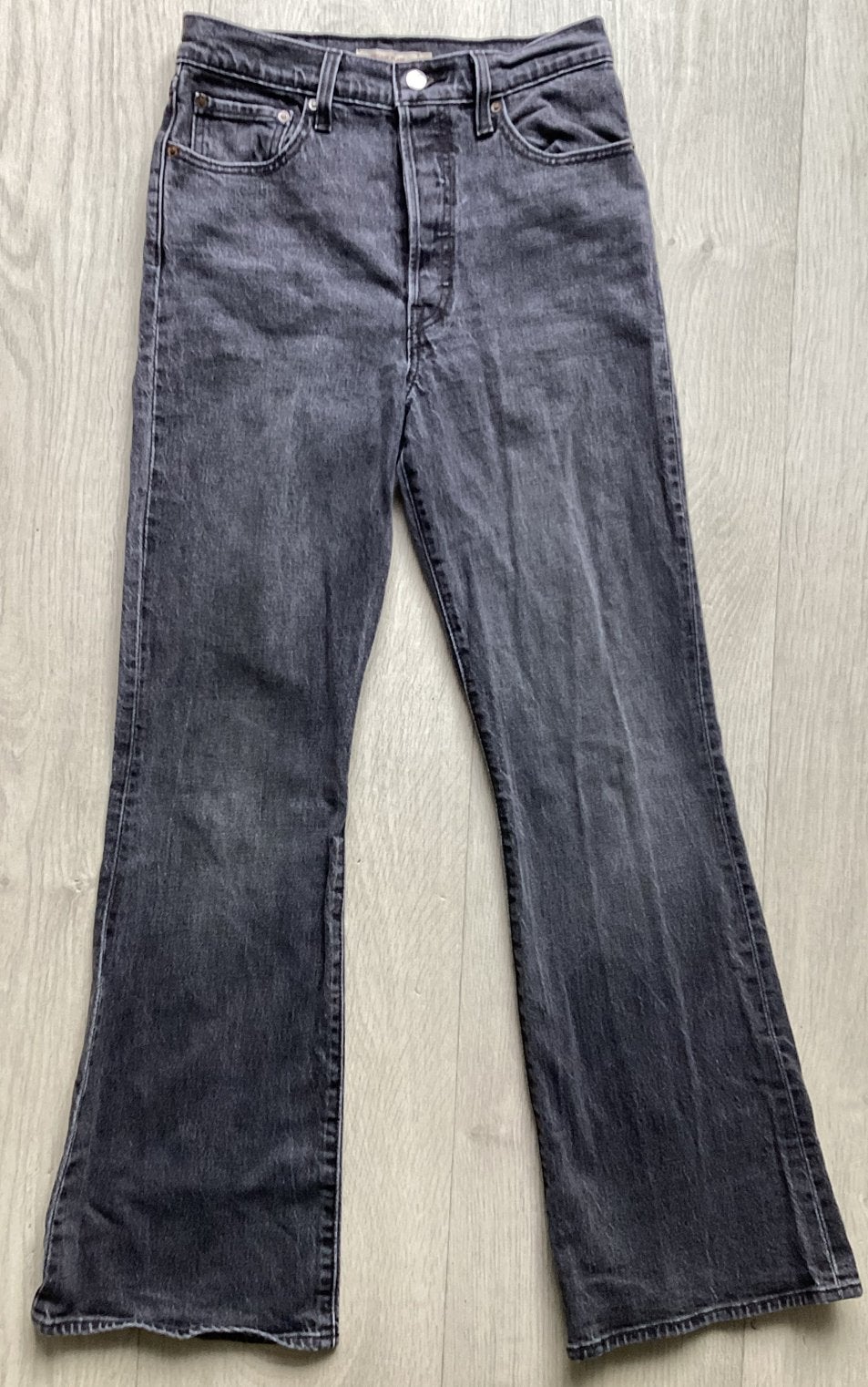 Levi's spijkerbroek Jeans Maat 27 zwart, Ophalen of Verzenden, Zo goed als nieuw, Zwart, W27 (confectie 34) of kleiner