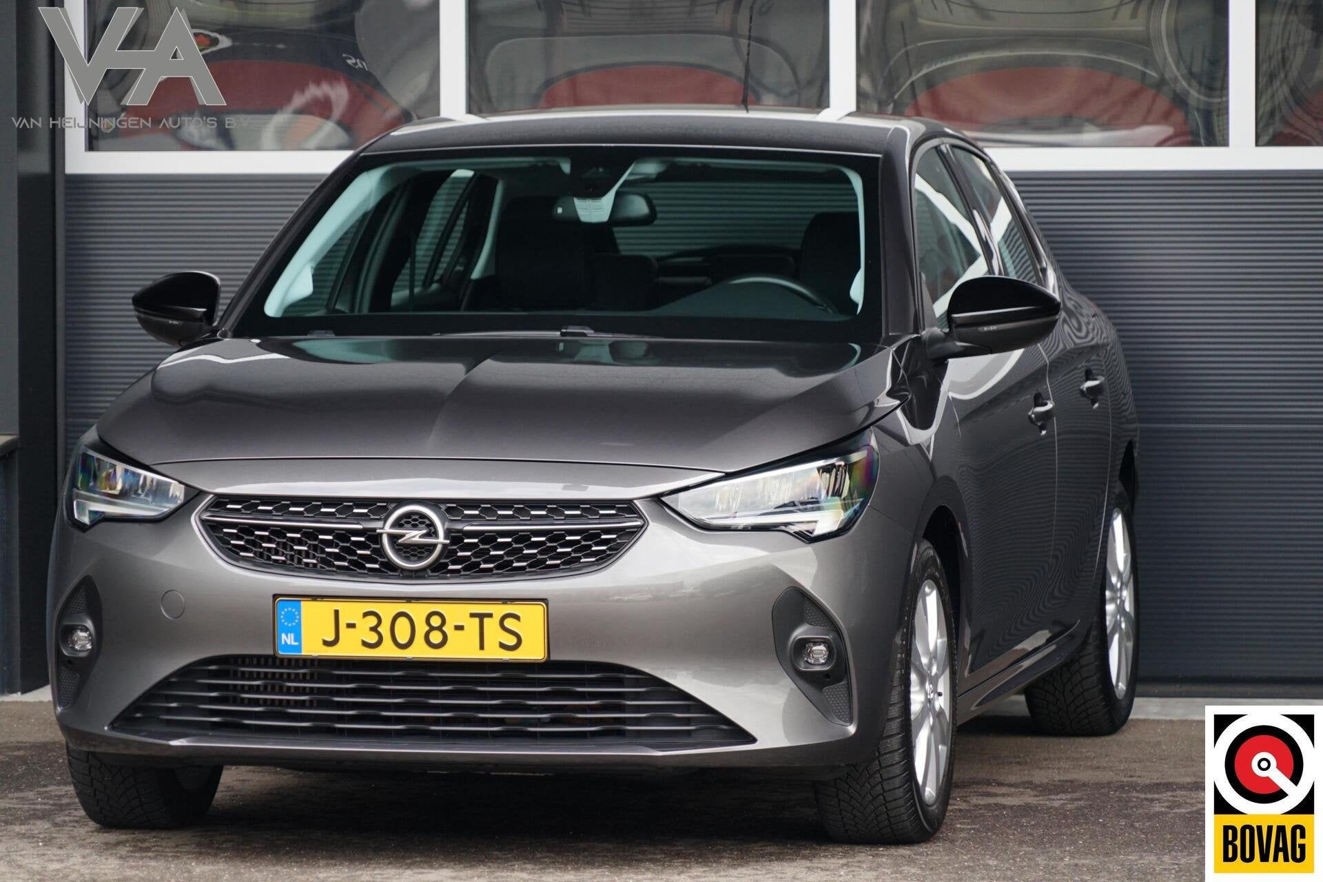 Opel Corsa 1.2 Elegance NL, CarPlay, LED, cruise, DAB, sfeer, Voorwielaandrijving, Dealer onderhouden, Verwarmde buitenspiegels