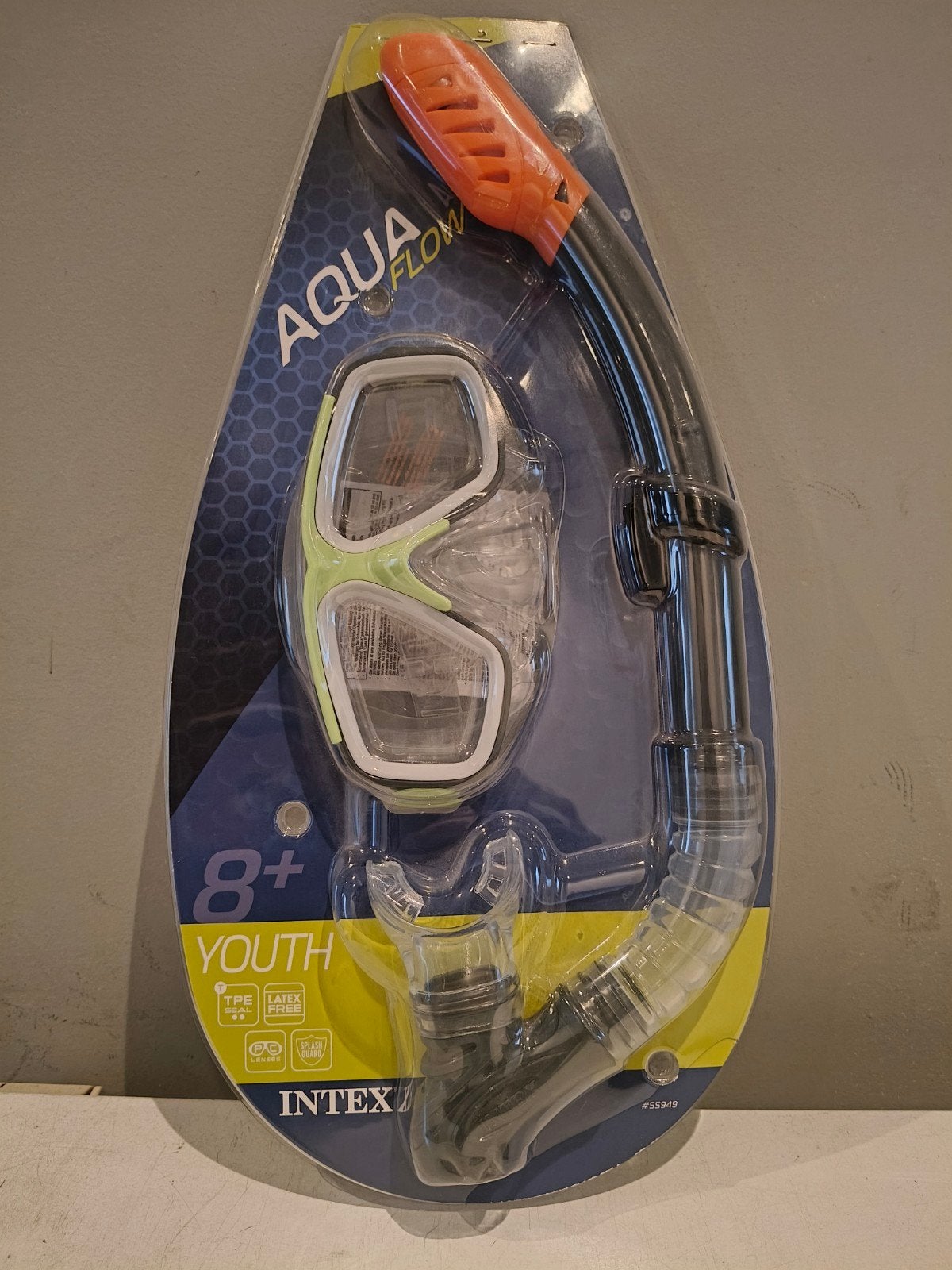 Nieuw Snorkelset Aqua Flow Youth 8+ Intex, Ophalen of Verzenden, Nieuw, Snorkelset