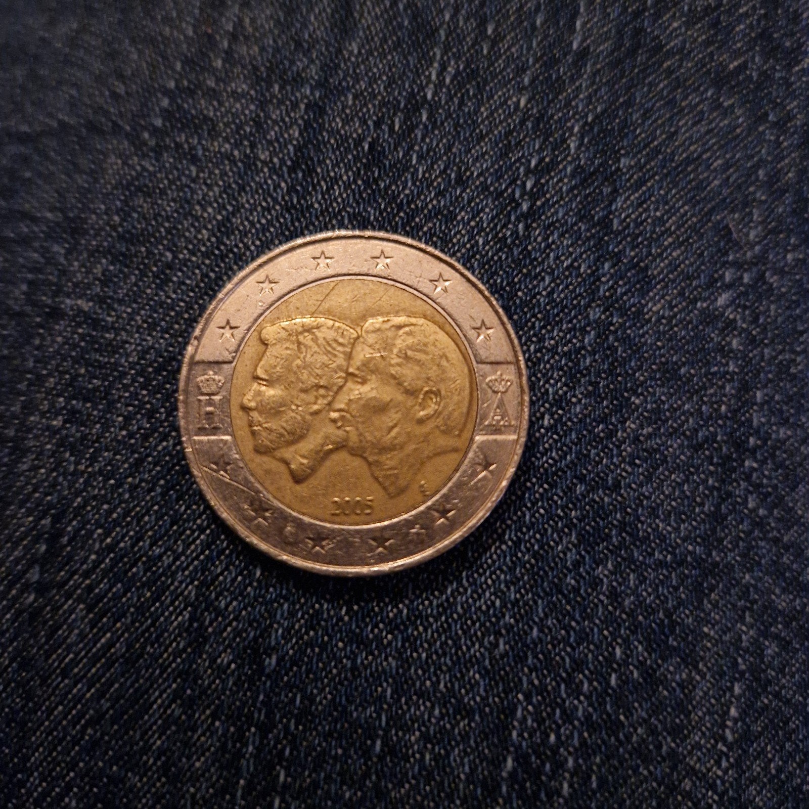 2 Euro Munt België 2005 - België/Luxemburg Economische Unie, Postzegels en Munten, Ophalen of Verzenden, België, 2 euro, Losse munt