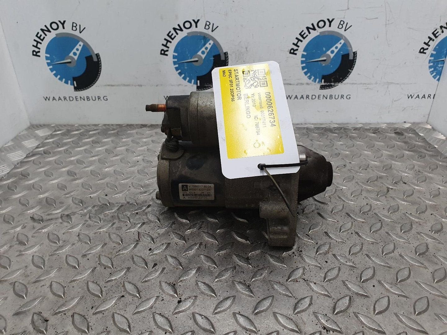 CITROEN BERLINGO 1.6 VTi 120 Multispace STARTMOTOR 2010, Ophalen of Verzenden, Gebruikt, Stiba lid