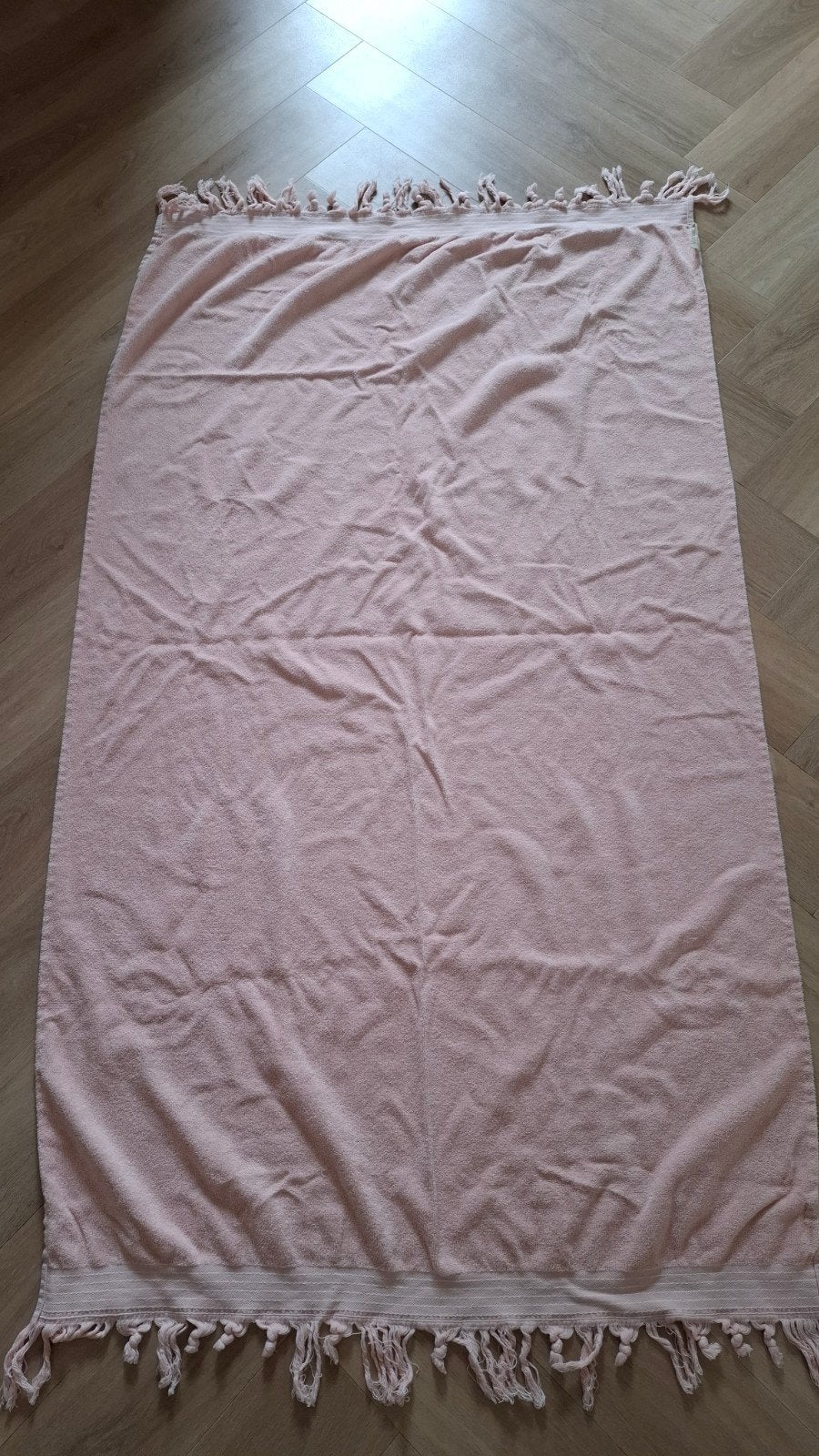 Walra badlaken 170x100cm - Roze, Ophalen of Verzenden, Zo goed als nieuw, Roze, Badlaken
