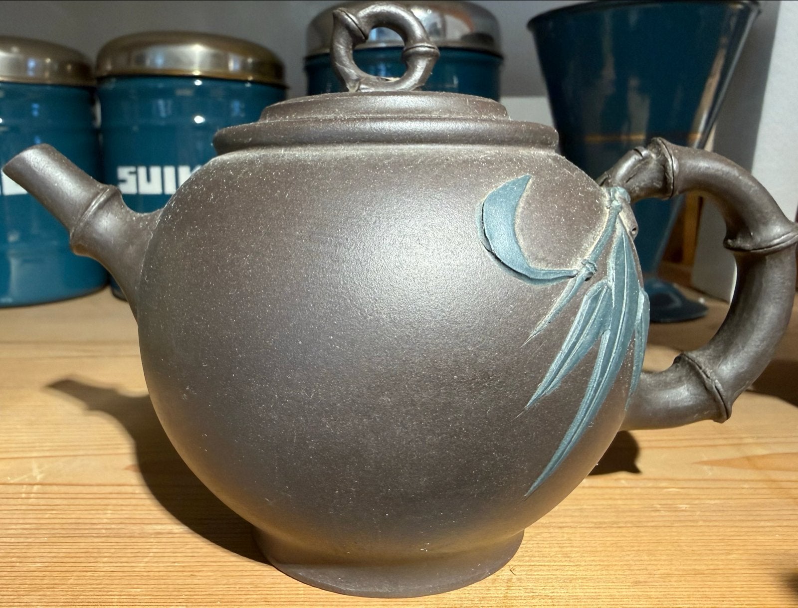 Antiek Chinees Theepotje - Yixing Zisha Aardewerk, Antiek en Kunst, Ophalen of Verzenden