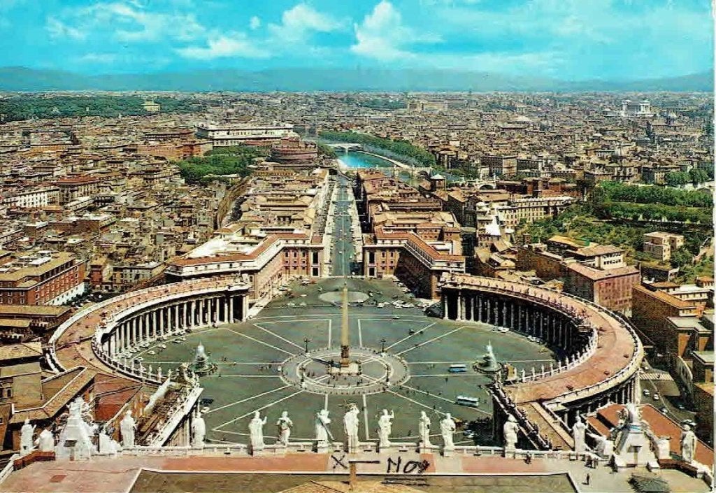 Vaticaanstad 1976 Plein > Utrecht, Verzenden, 1960 tot 1980, Gelopen, Gebouw