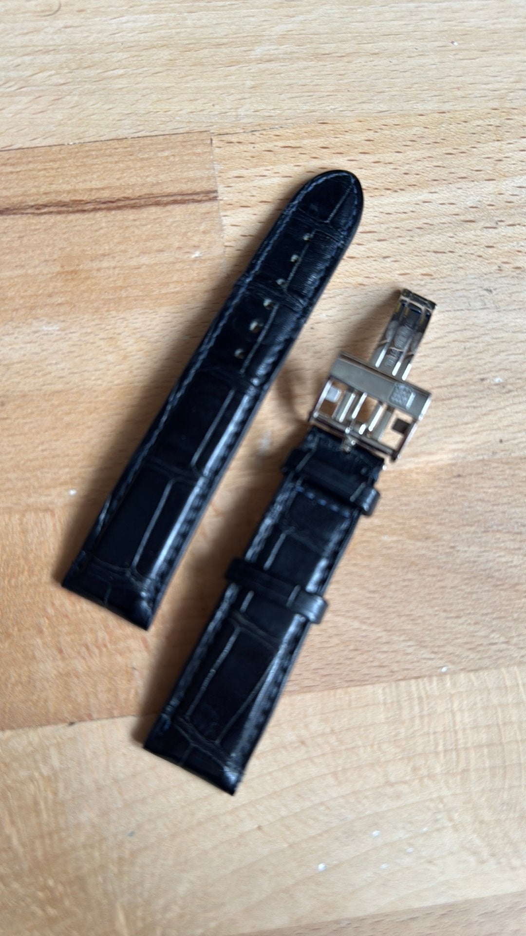 Horlogeband frederique constant, Ophalen of Verzenden, Zo goed als nieuw, Overige merken