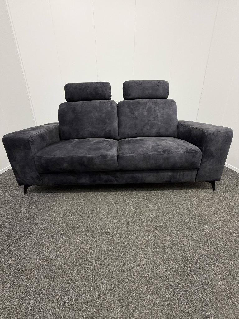Moderne design 2-zits bank antraciet, Ophalen, Modern / Design, Onbekend, Tweepersoons