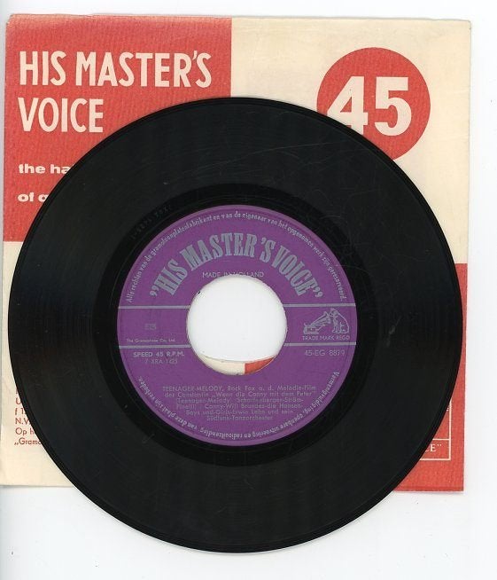 Single van Conny ( Froboess ) uit 1959 - made in holland, Cd's en Dvd's, Beschermende buitenhoes, Gebruikt, Verzenden, 7 inch