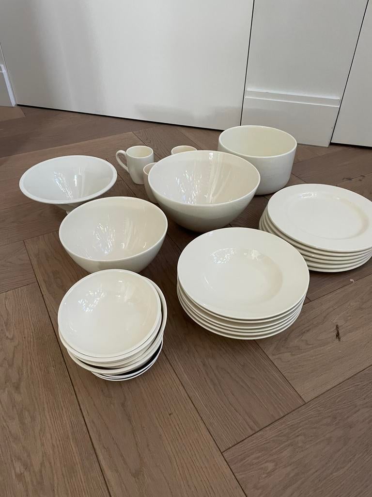 24 delig servies Scapa Home room wit, Antiek en Kunst, Ophalen of Verzenden