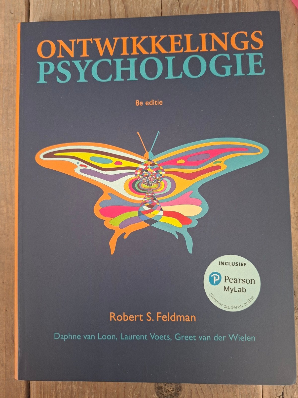 Ontwikkelingspsychologie - 8e editie - Robert S. Feldman, Boeken, Robert S. Feldman, Zo goed als nieuw, Gamma, HBO
