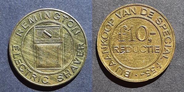 Remington Reclamemunt, Verzenden, Overige materialen, Nederland