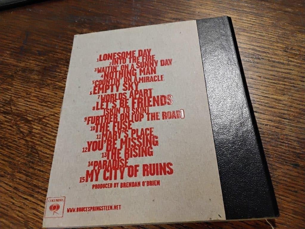Bruce Springsteen ‎– The Rising Columbia CD  US 2002, Gebruikt, Overige typen, Ophalen of Verzenden, Poprock