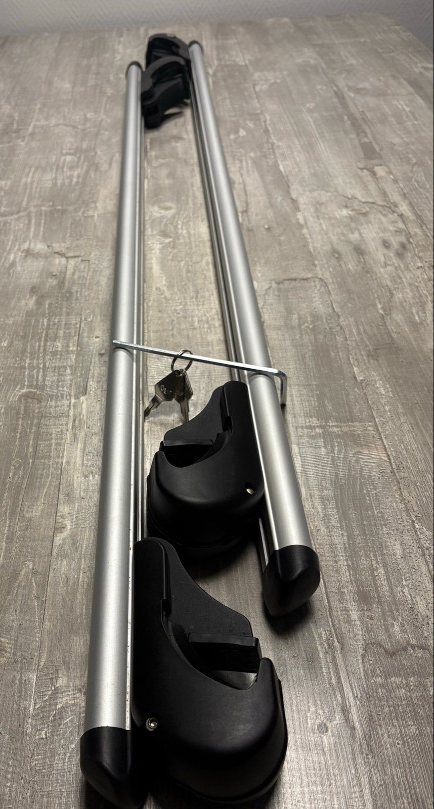 Nieuwe 120cm dakdragers, aluminium, afsluitbaar, Ophalen of Verzenden, Zo goed als nieuw