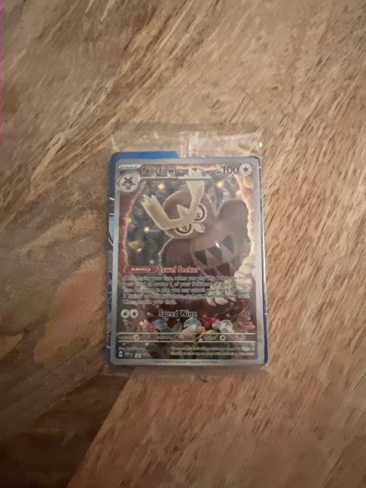Noctowl Pokémon Kaart - Zo Goed als Nieuw, Ophalen of Verzenden, Zo goed als nieuw, Losse kaart