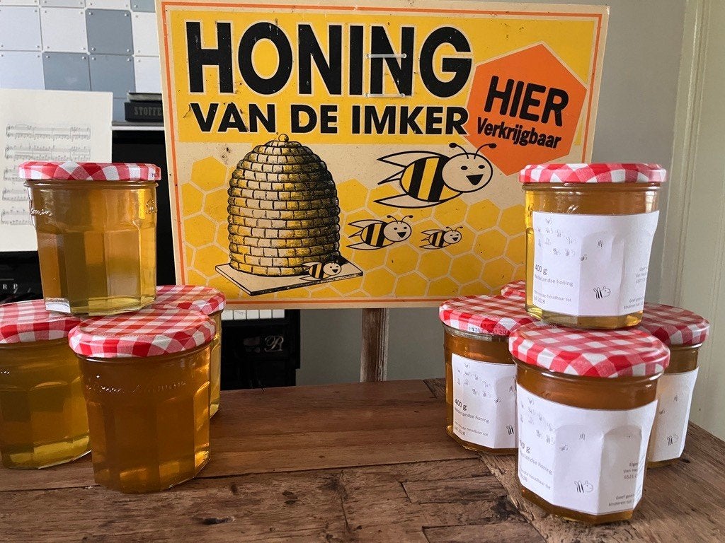 Verse honing uit eigen imkerij, Diversen, Ophalen