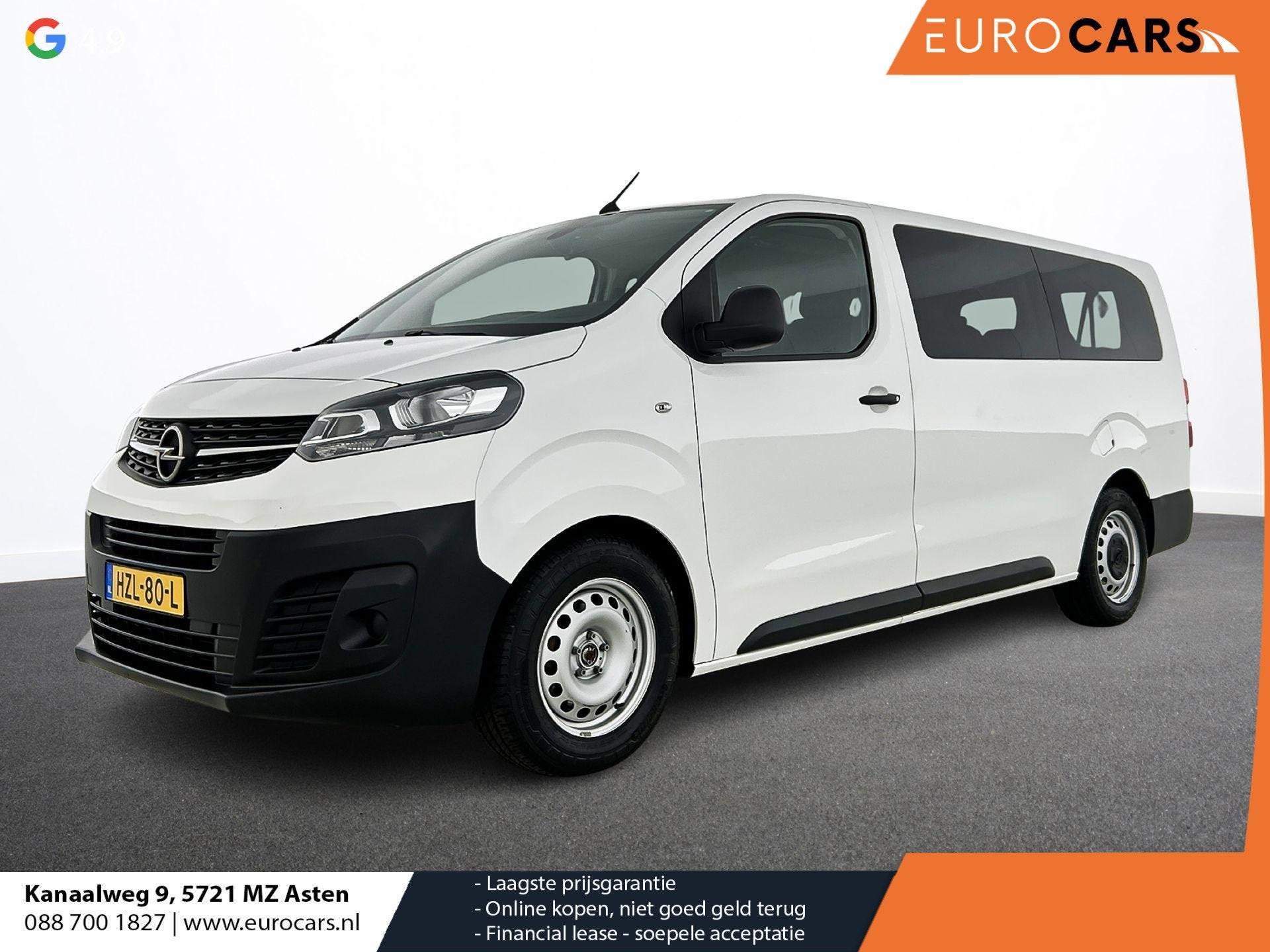 Opel Vivaro Combi 1.5 CDTI L3H1 9persoons PERSONENBUS Prijs, Voorwielaandrijving, Stof, Euro 6, 1634 kg