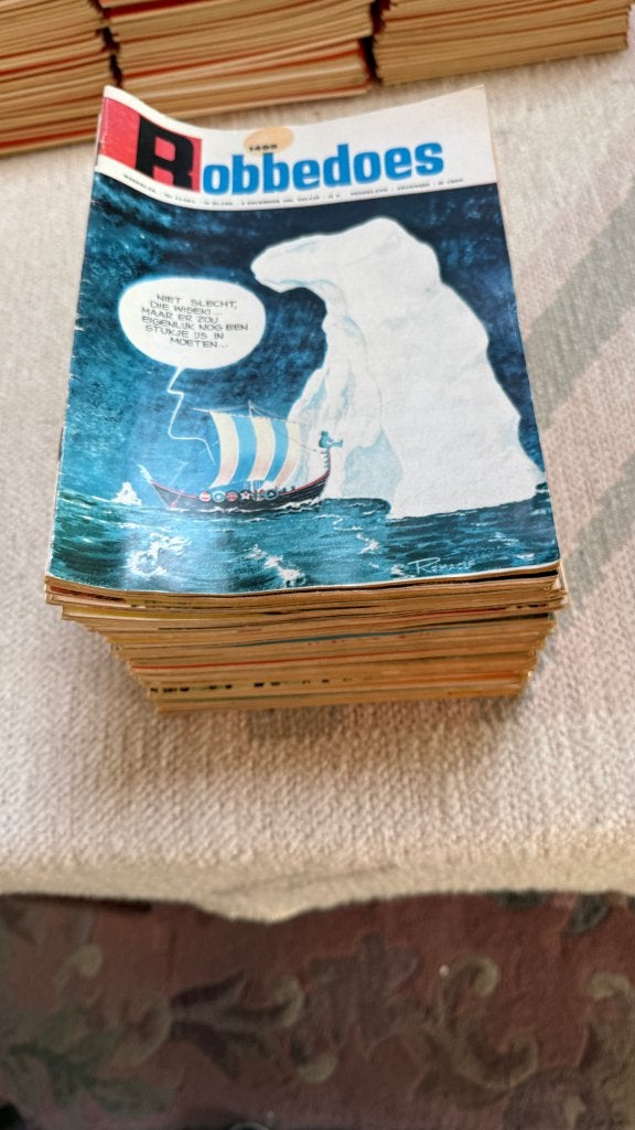 Robbedoes weekbladen, Boeken, Complete serie of reeks, Ophalen, Gelezen, Diverse auteurs