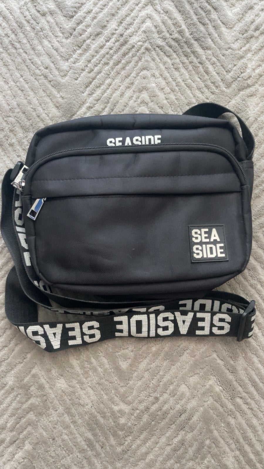 Seaside tas, Ophalen of Verzenden, Zo goed als nieuw, Zwart, Overige merken