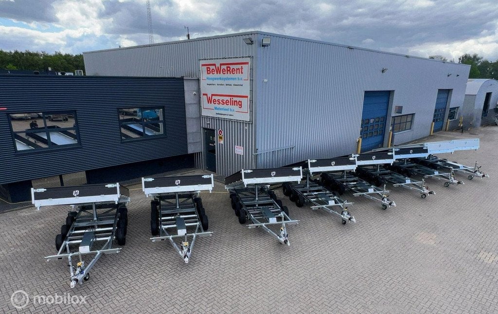 ACTIE! Henra kippers tridem 401x202cm parabool en torsie, Nieuw