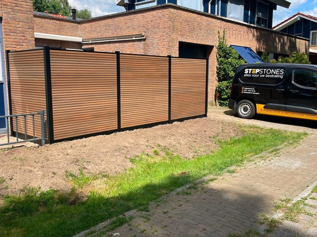 Composiet schuttingen, Ophalen, Kunststof, 1 tot 2 meter, Minder dan 3 meter