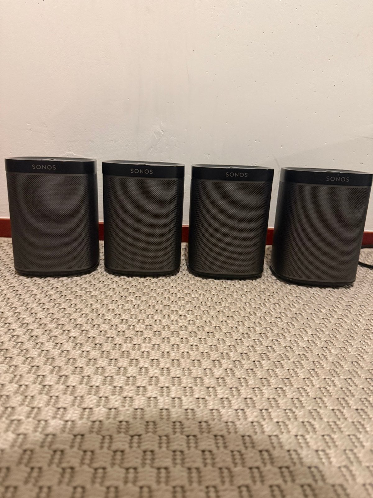Set van 4 Sonos Play:1 speakers - Perfect geluid!